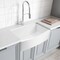 Anzzi Mesa Matte White Farmhouse Solid Surface 33" Kitchen Sink K-AZ272-A1 - alternate 10